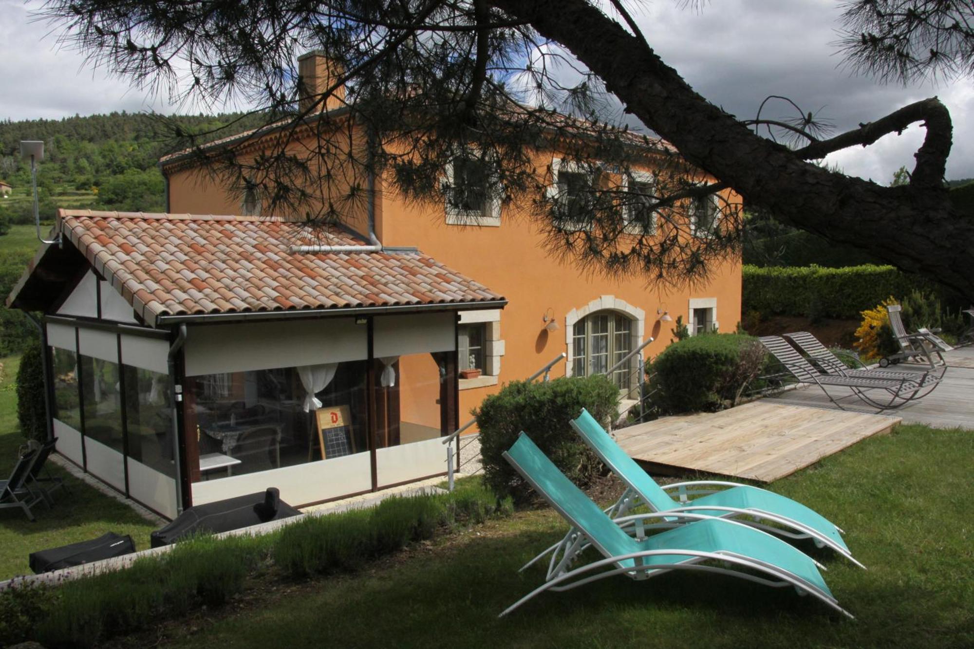 La Bastide De Fontaille Bed & Breakfast Saint-Félicien Eksteriør bilde