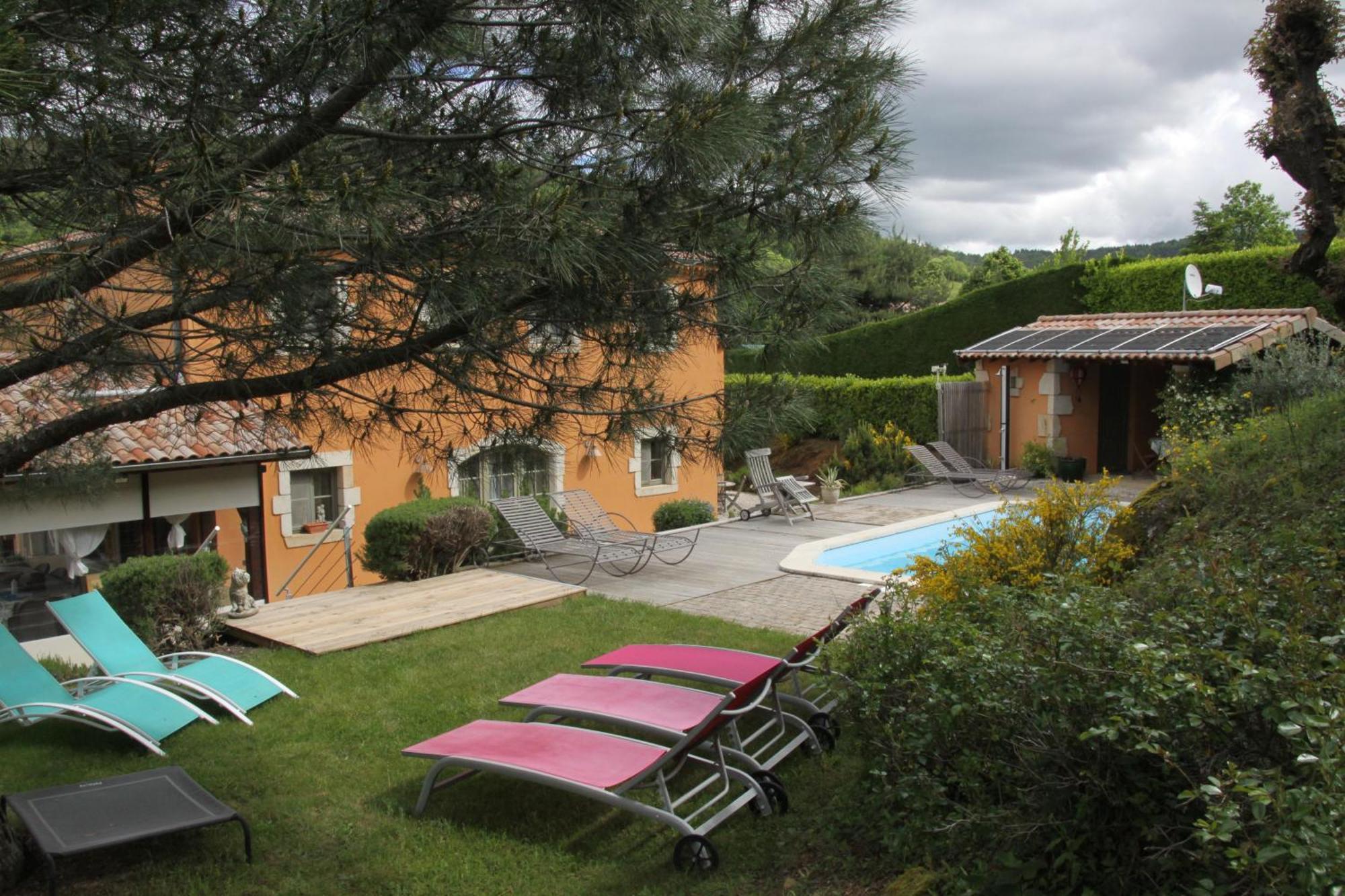 La Bastide De Fontaille Bed & Breakfast Saint-Félicien Eksteriør bilde