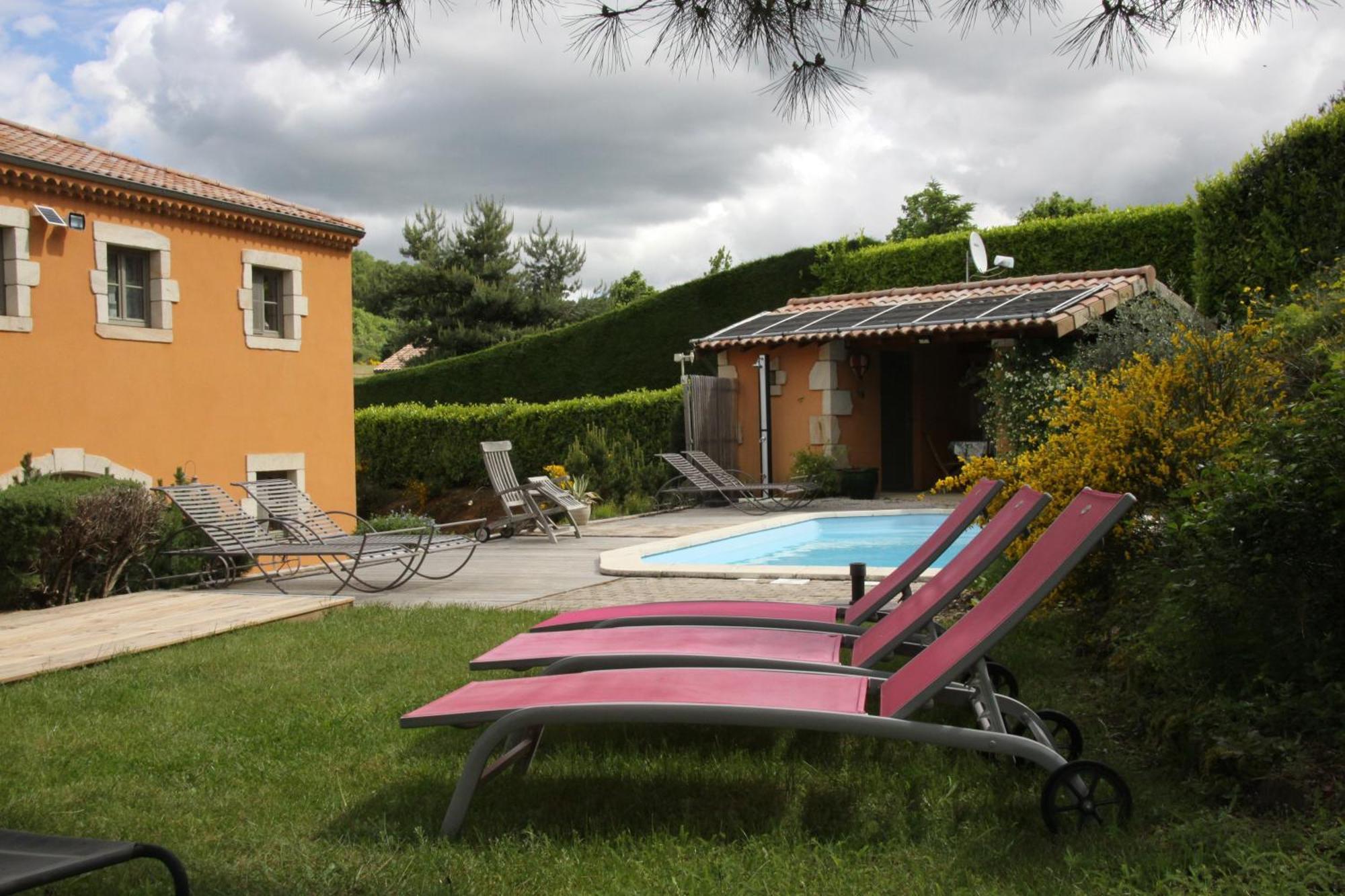 La Bastide De Fontaille Bed & Breakfast Saint-Félicien Eksteriør bilde