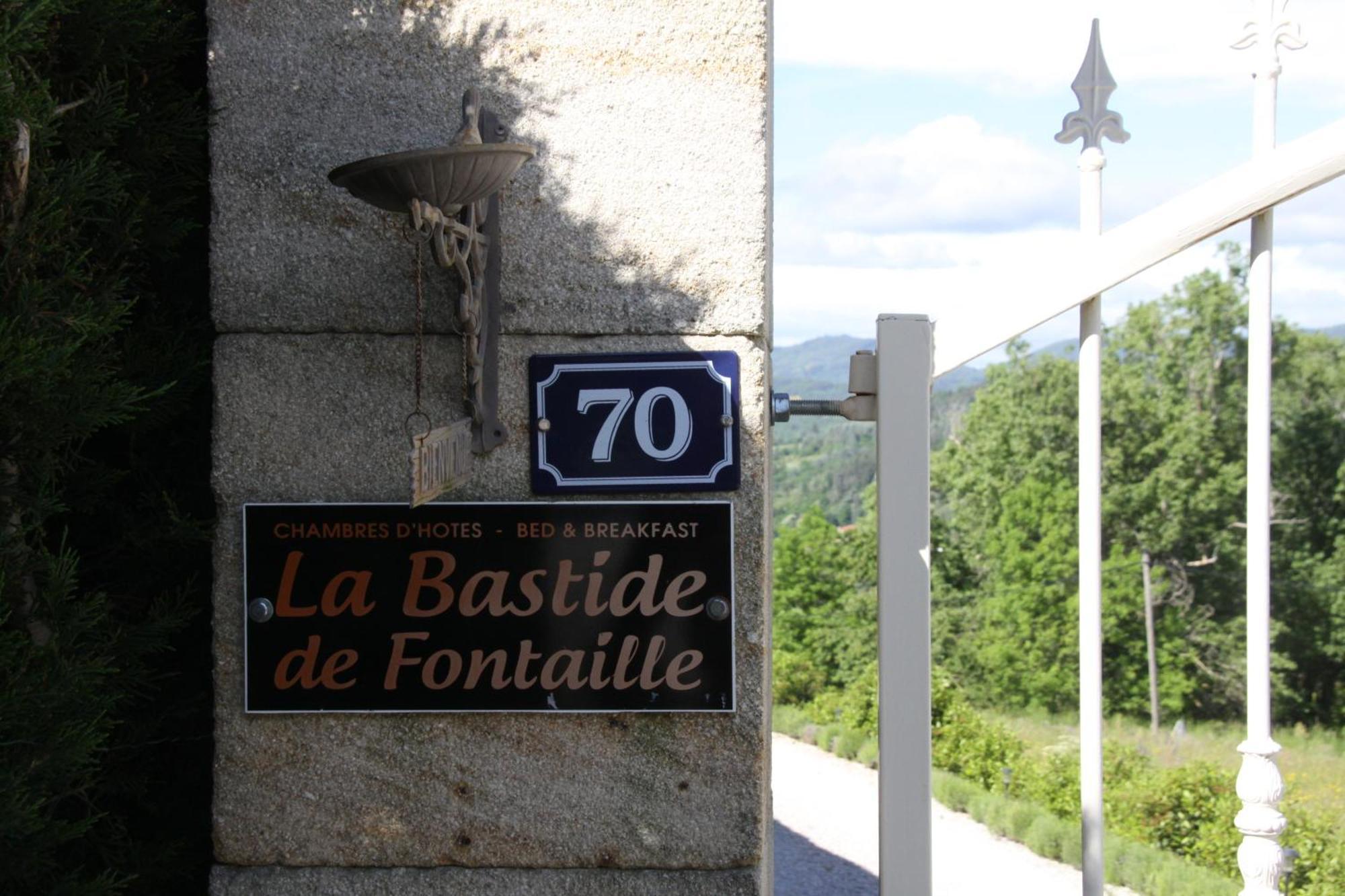 La Bastide De Fontaille Bed & Breakfast Saint-Félicien Eksteriør bilde