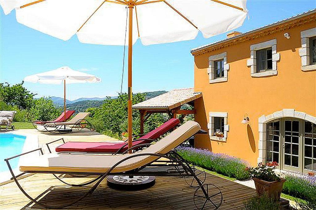 La Bastide De Fontaille Bed & Breakfast Saint-Félicien Eksteriør bilde